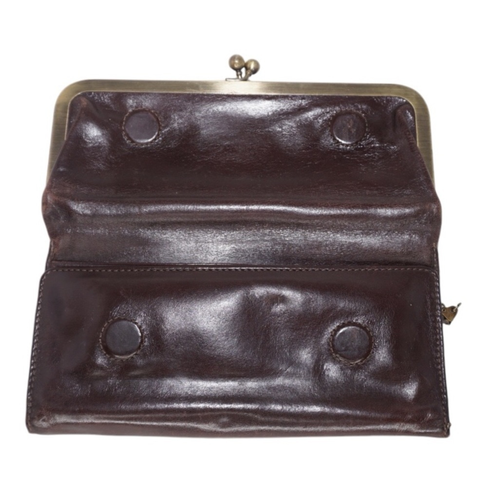 HOBO Limited Edition  International Rachel Continental Brown Leather Wallet - Picture 11 of 13